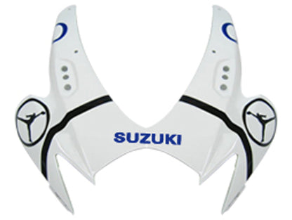 2008-2010 Fairings Suzuki GSXR 600 750 White Blue Jordan Generic
