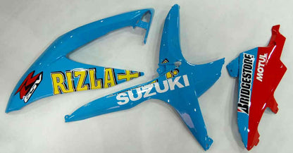 2008-2010 Fairings Suzuki GSXR 600 750 Blue Yellow Rizla Generic