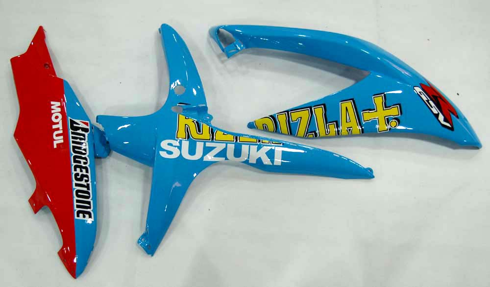 2008-2010 Fairings Suzuki GSXR 600 750 Blue Yellow Rizla Generic