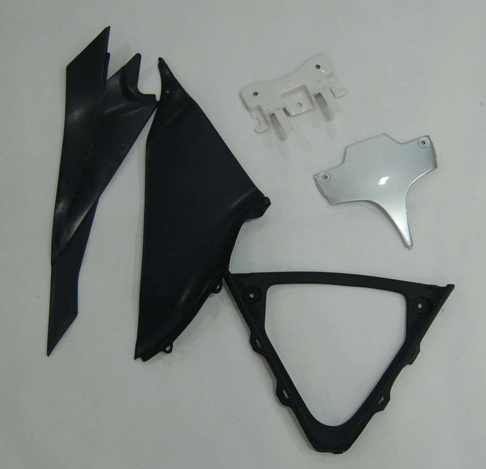 2008-2010 Fairings Suzuki GSXR 600 750 Silver Black GSXR Generic