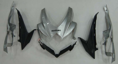 2008-2010 Fairings Suzuki GSXR 600 750 Silver Black GSXR Generic
