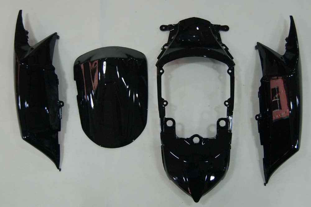 2008-2010 Suzuki GSXR 600 750 Black & Red Flame  Generic