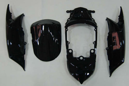 2008-2010 Suzuki GSXR 600 750 Black & Red Flame  Generic