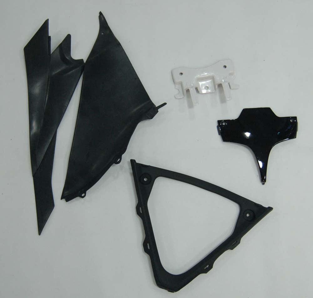 2008-2010 Suzuki GSXR 600 750 Black & Red Flame  Generic
