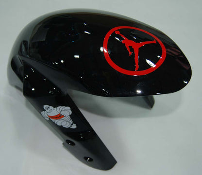2008-2010 Fairings Suzuki GSXR 600 750 Black Silver Jordan Generic