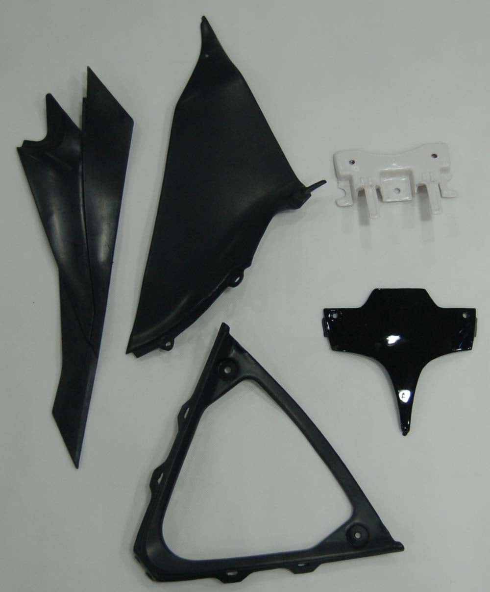 2008-2010 Fairings Suzuki GSXR 600 750 Black Silver Jordan Generic