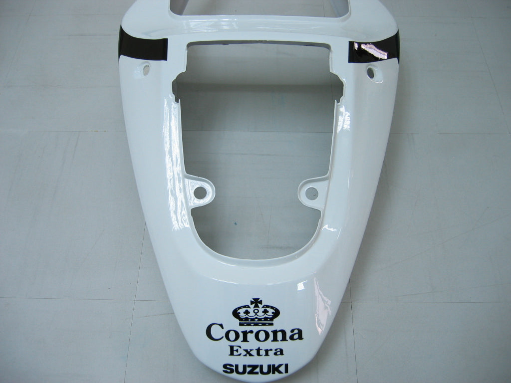 2001-2003 Fairings Suzuki GSXR 750 White Black Alstare Corona Generic