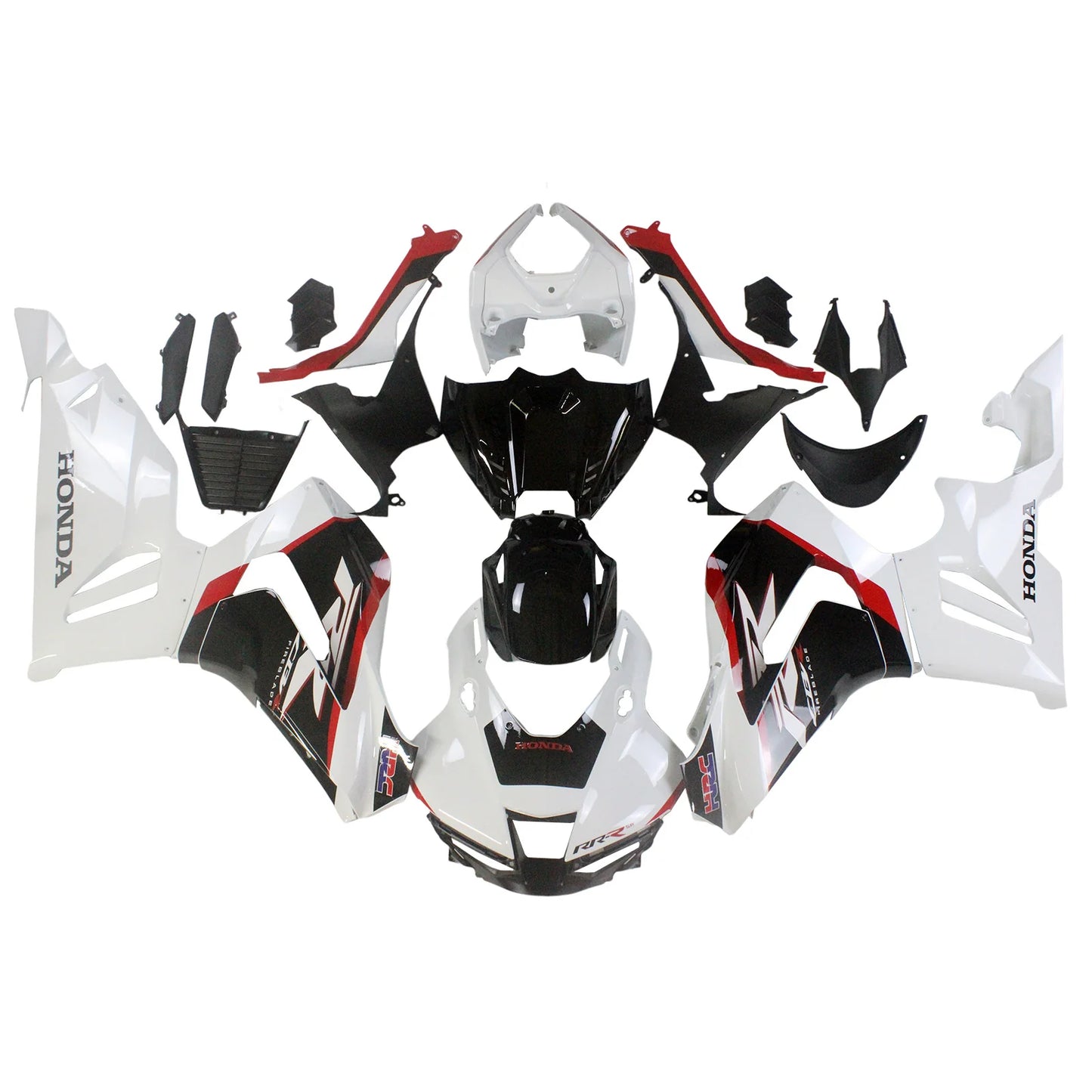 Motorcycle Fairing 2020-2023 CBR1000RR-R HONDA WHITE&RED STYLE2 FAIRING KIT