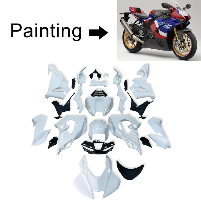 Honda CBR1000RR-R 2020-2023 Blue & Red Style1 Fairing Kit
