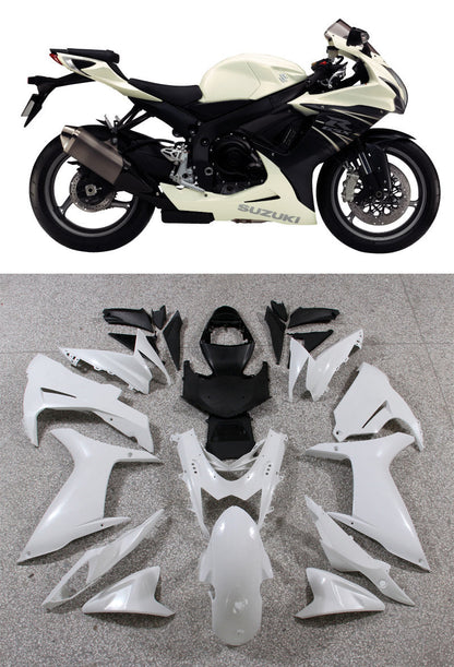 2011-2024 Fairings Plastics Suzuki GSXR 600/750 K11 White Black GSXR Generic