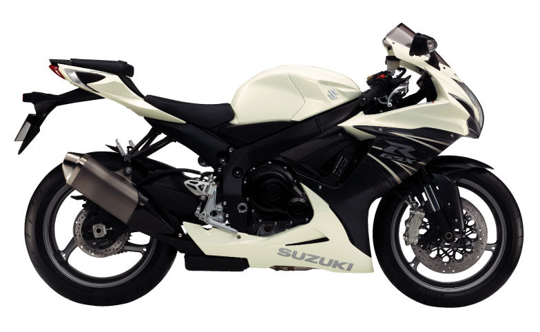 2011-2024 Fairings Plastics Suzuki GSXR 600/750 K11 White Black GSXR Generic