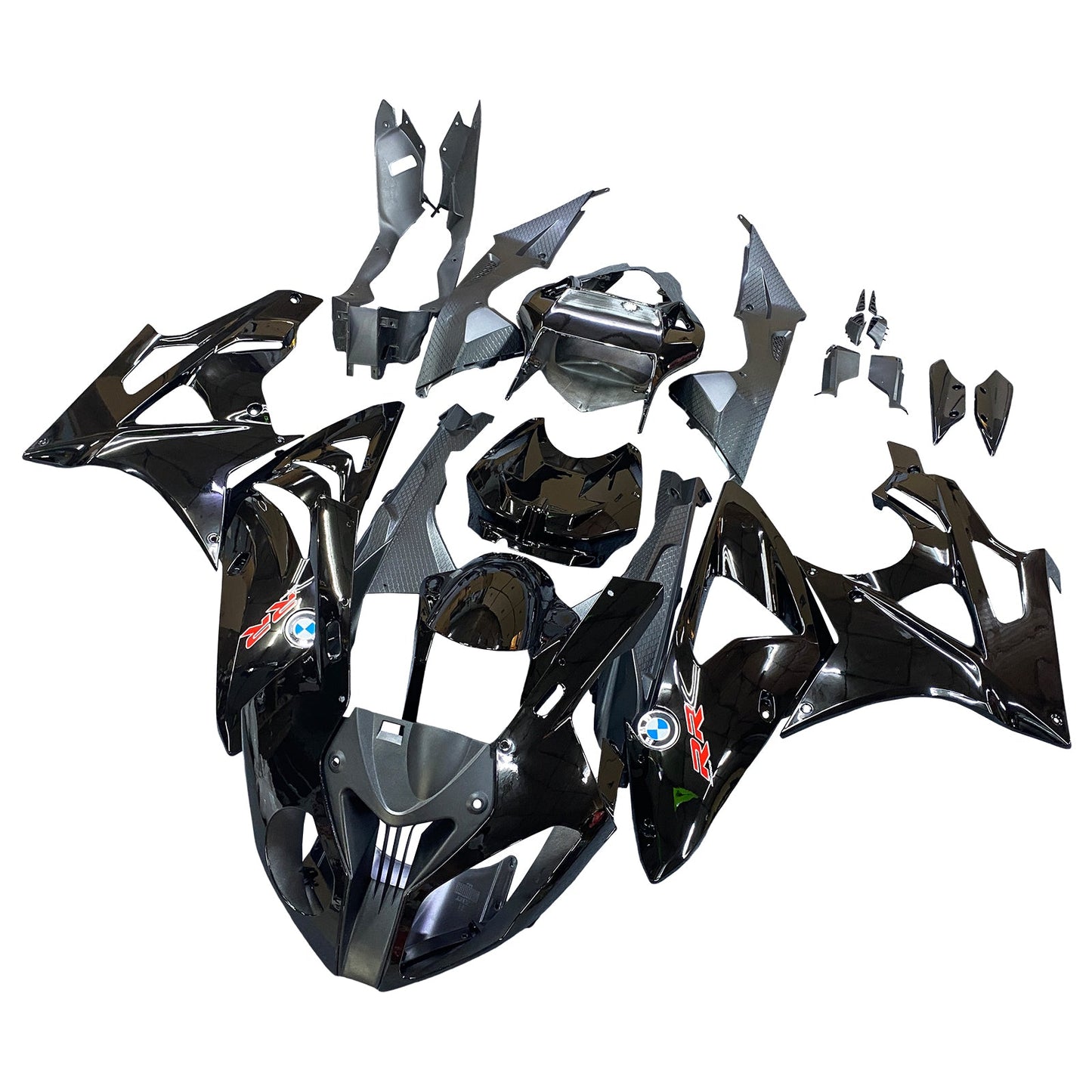 2009-2014 Fairings for BMW S1000RR Mineral Silver Metallic SRR Generic