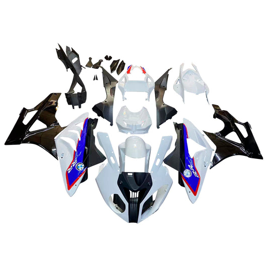 2009-2014 Fairings for BMW S1000RR White Blue SRR  Generic