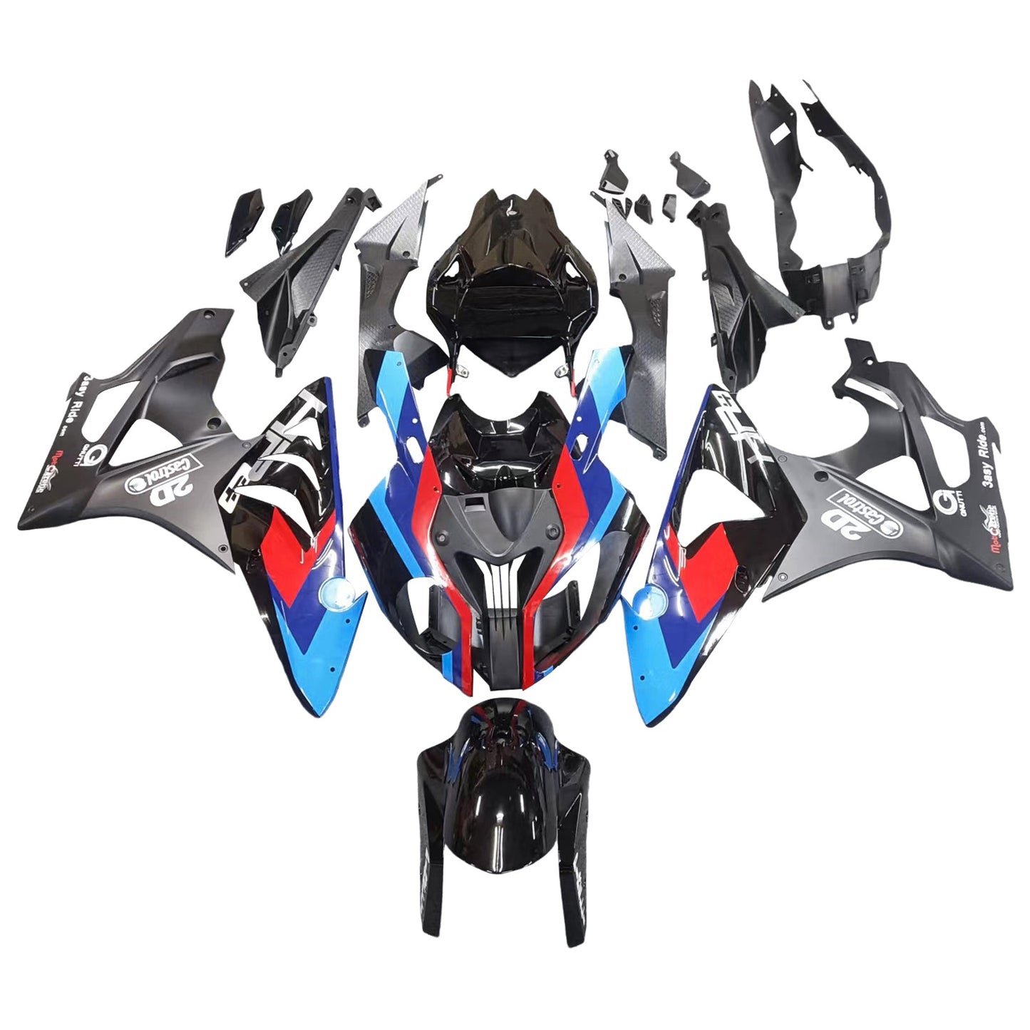 2009-2014 Injection Fairing Kit Bodywork Plastic ABS fit For BMW S1000RR Generic