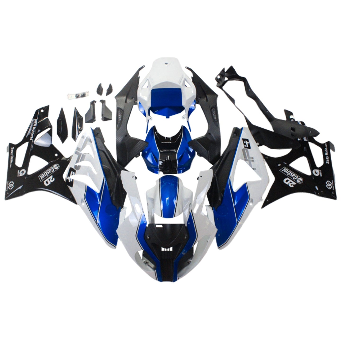 2009-2014 Injection Fairing Kit Bodywork Plastic ABS fit For BMW S1000RR Generic