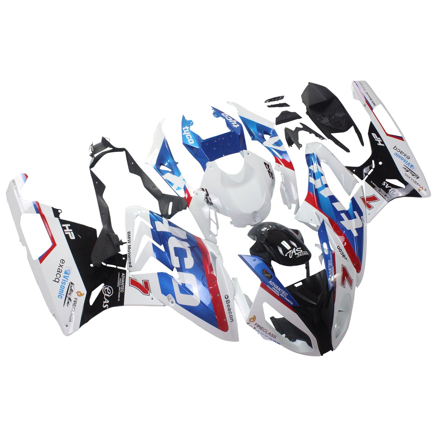 2015-2016 Injection Fairing Kit Bodywork Plastic ABS fit For BMW S1000RR Generic
