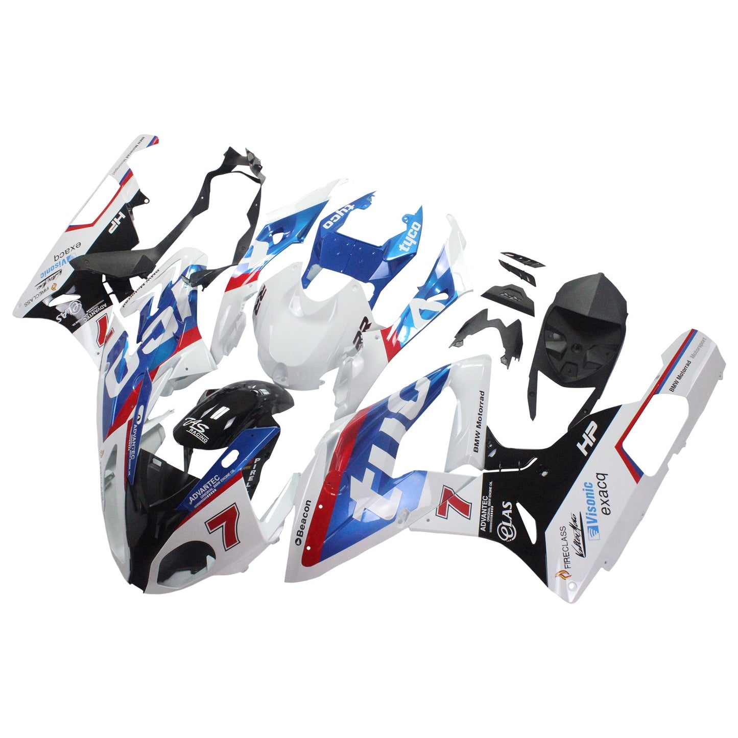 2015-2016 Injection Fairing Kit Bodywork Plastic ABS fit For BMW S1000RR Generic