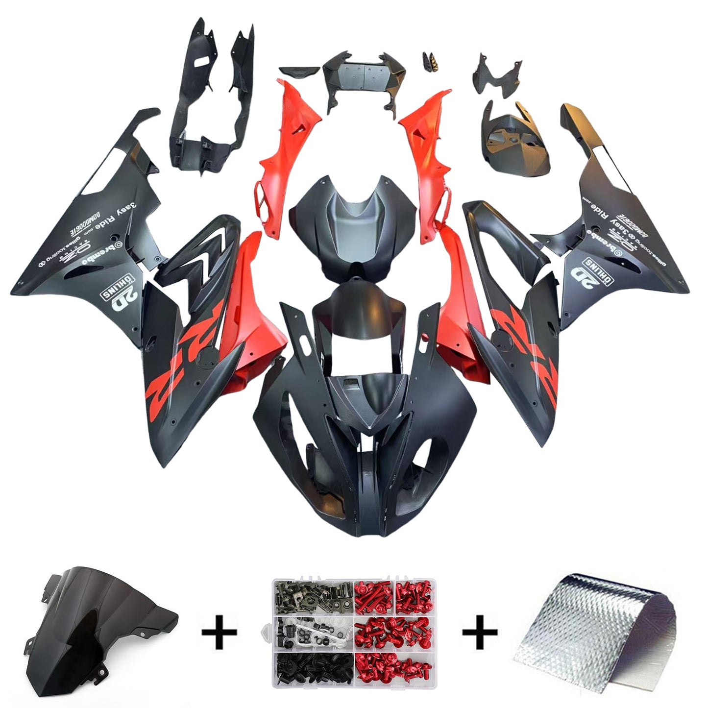 2015-2016 BMW S1000RR Fairing Kit Bodywork Plastic ABS