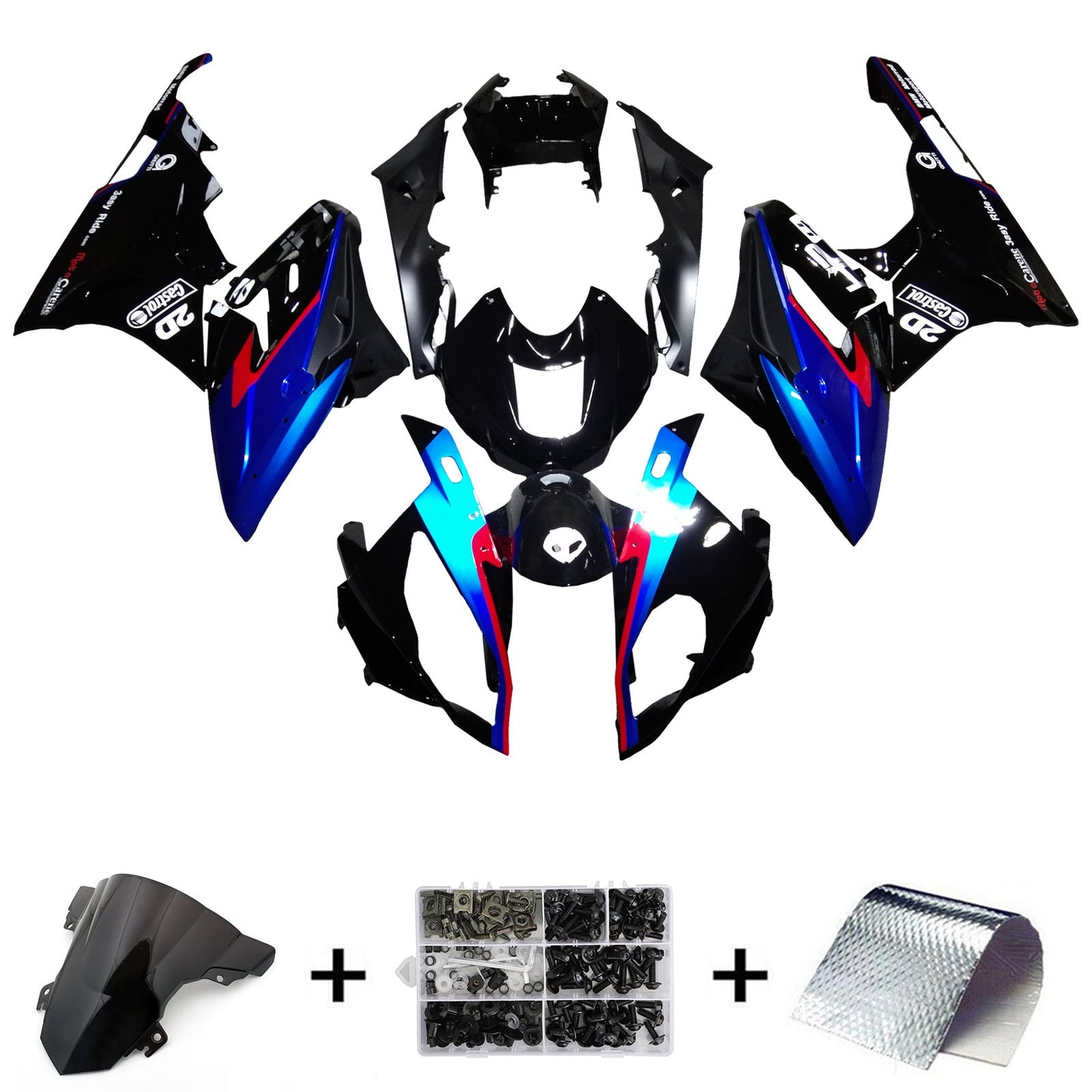 2015-2016 BMW S1000RR Fairing Kit Bodywork Plastic ABS
