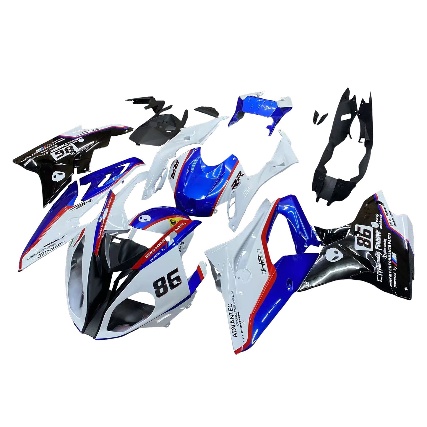 2017-2018 BMW S1000RR Fairing Kit Bodywork Plastic ABS