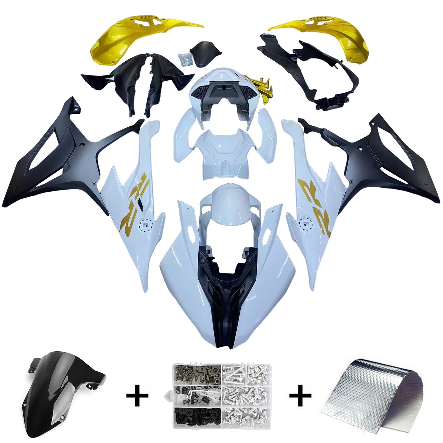 2019-2022 BMW M1000RR S1000RR Fairing Kit Bodywork Plastic ABS