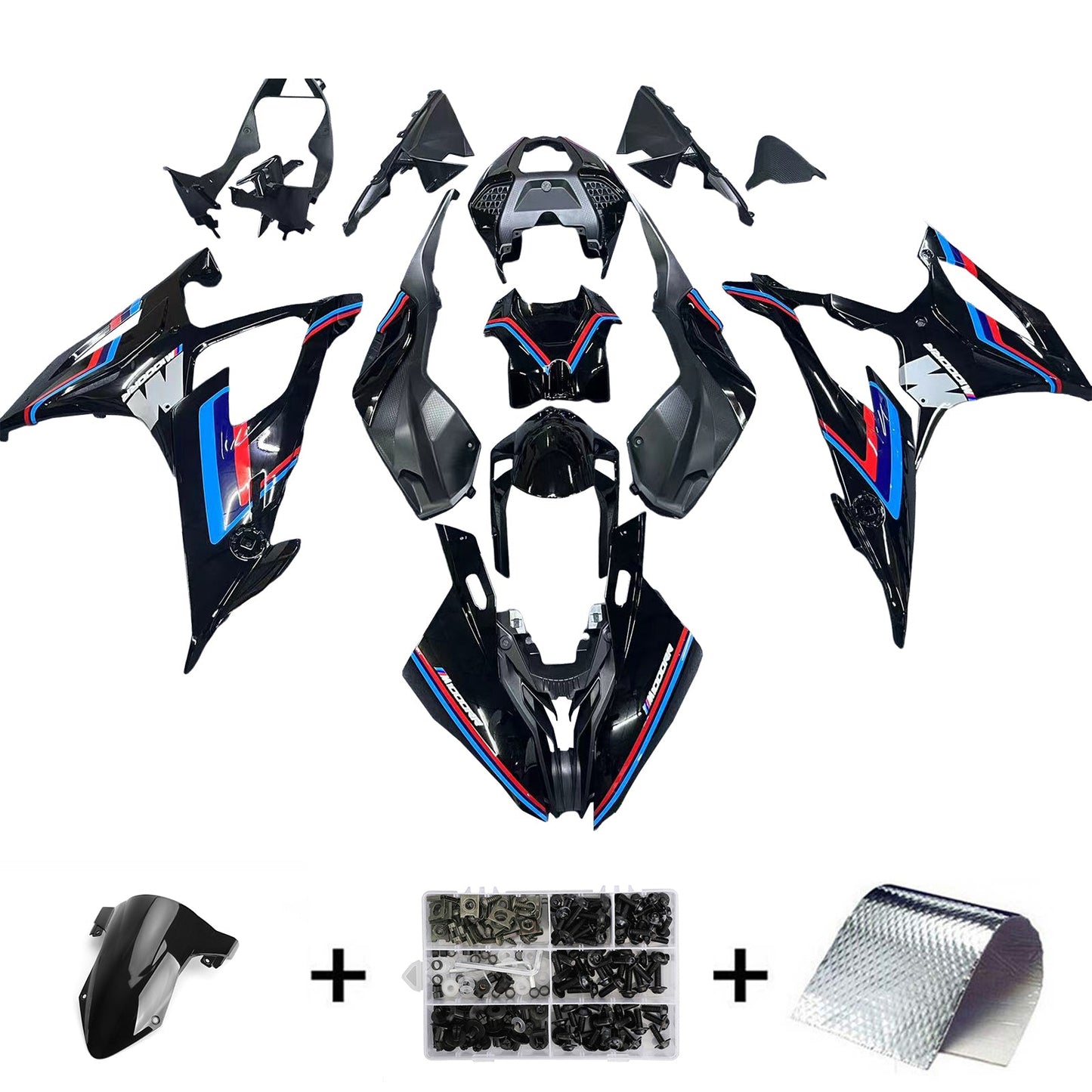 2019-2022 BMW S1000RR Fairing Kit Bodywork Plastic ABS
