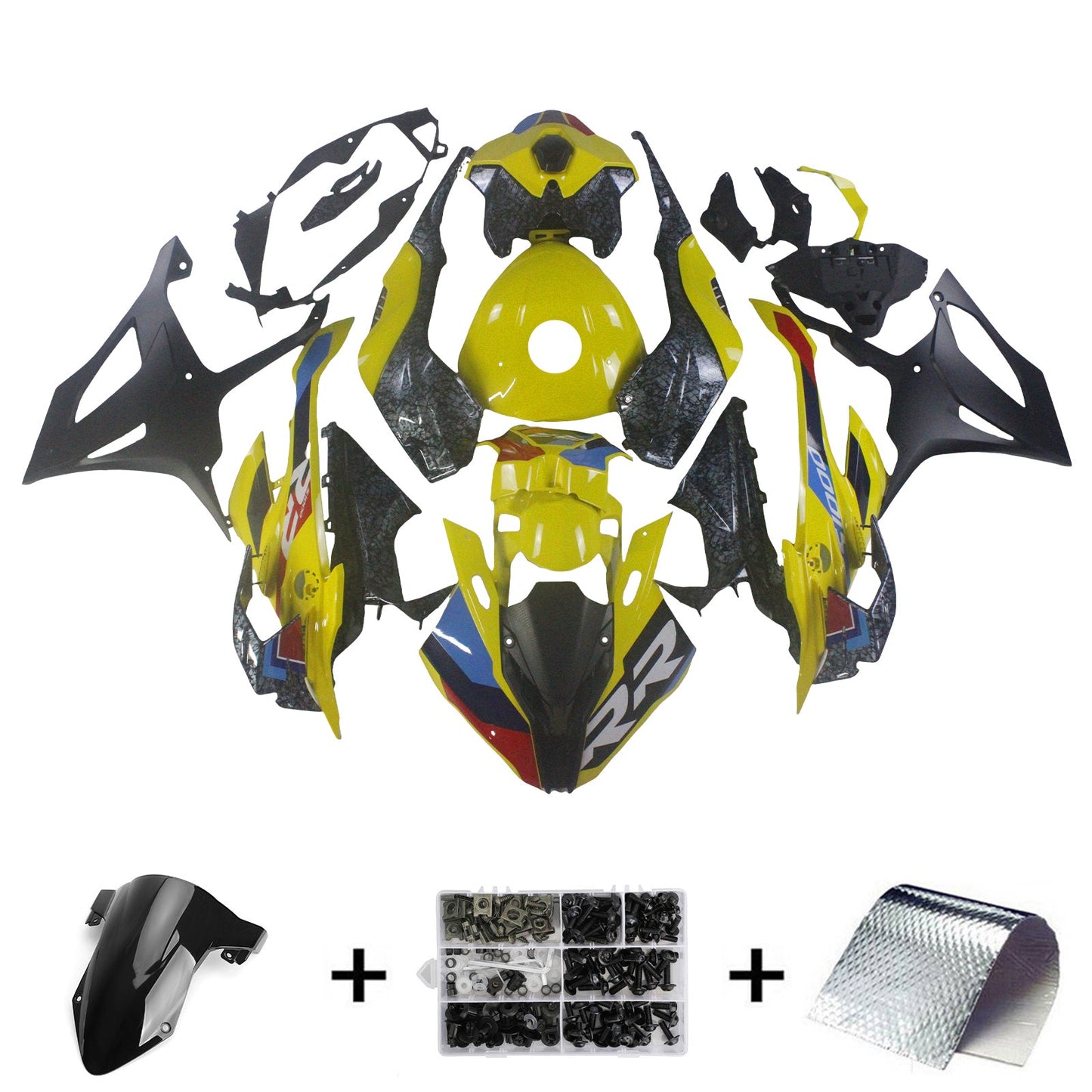 2023-2024 BMW S1000RR Fairing Kit Bodywork Plastic ABS