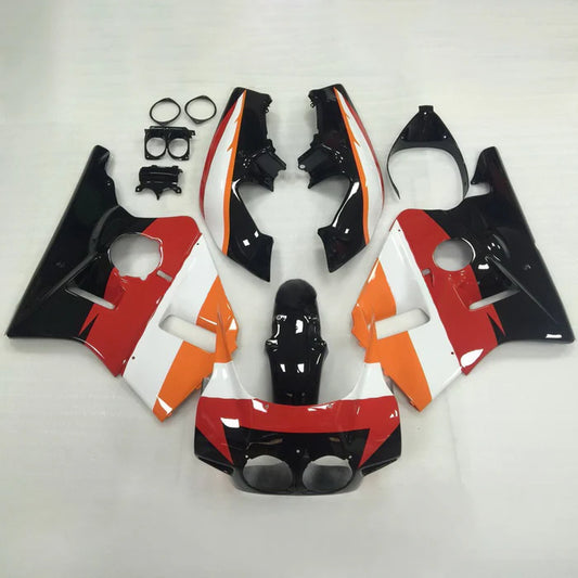 1987-1989 Honda CBR400RR NC23 Fairing Red & Orange Kit