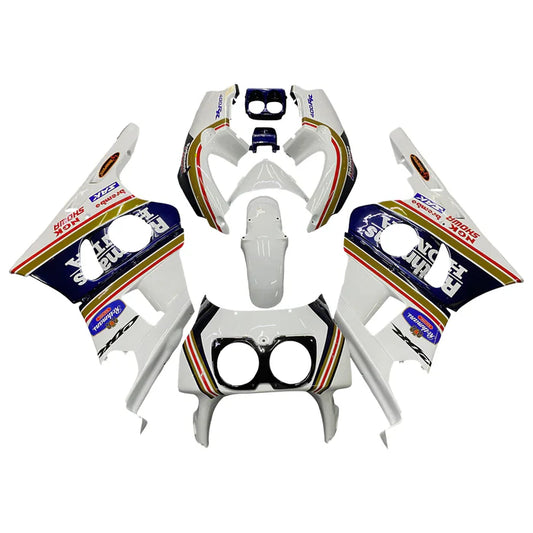 1990-1999 Honda CBR400RR NC29 Fairing Yellow & Blue Stripe Kit
