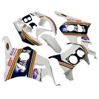 1990-1999 Honda CBR400RR NC29 Fairing Yellow & Blue Stripe Kit