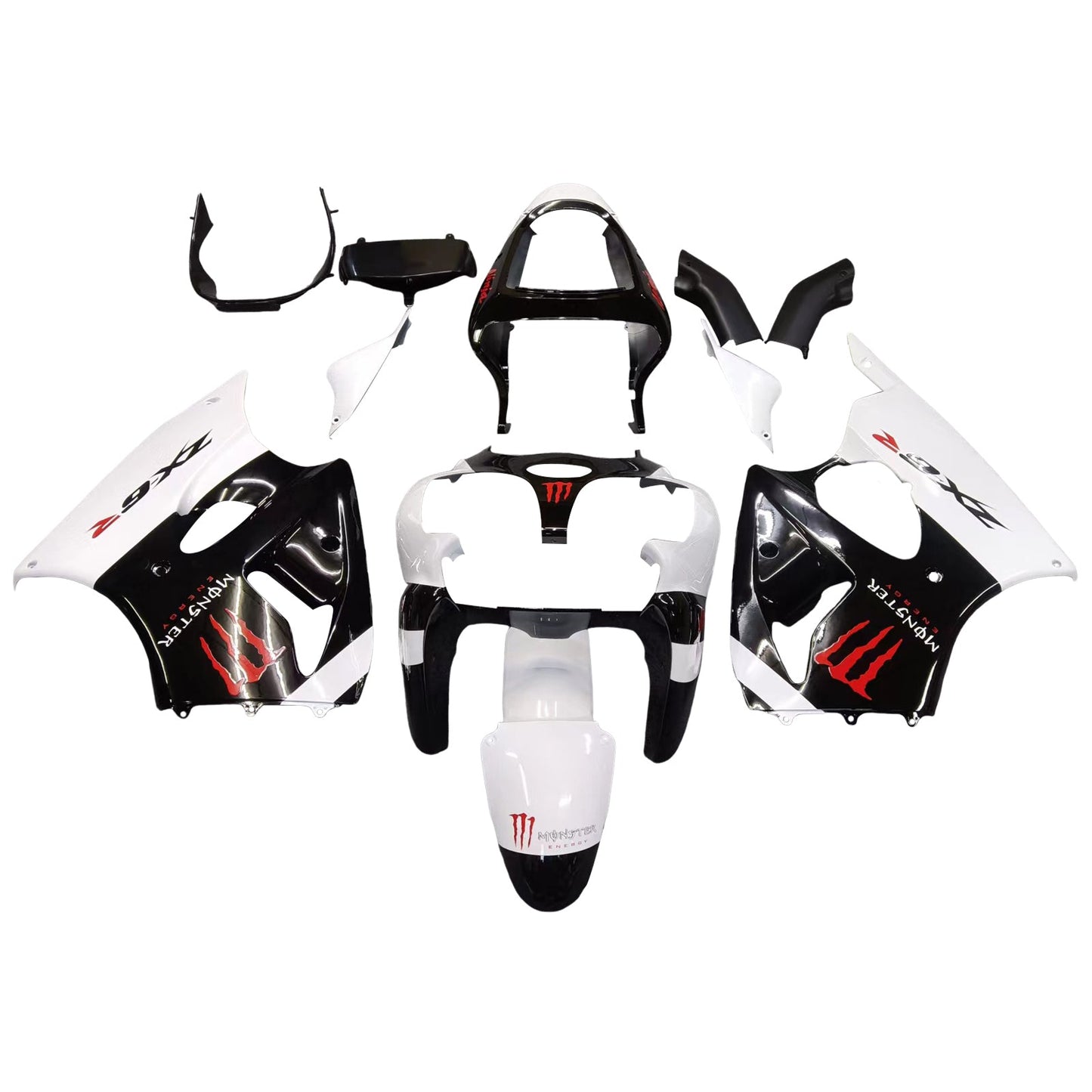 2000-2002 Fairing Kit For Kawasaki ZX6R 636 Generic