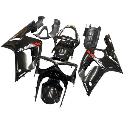 2003-2004 Fairings Kawasaki ZX6R 636 Black Ninja  Generic