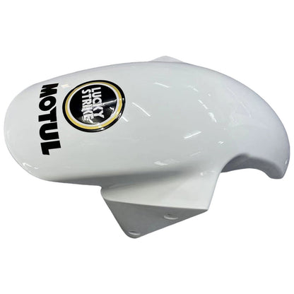 2003-2004 Fairings Kawasaki ZX6R 636 White Black Lucky Strike  Generic