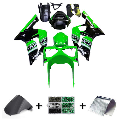 2003-2004 Kawasaki ZX6R 636 Fairing Kit Bodywork Plastic ABS