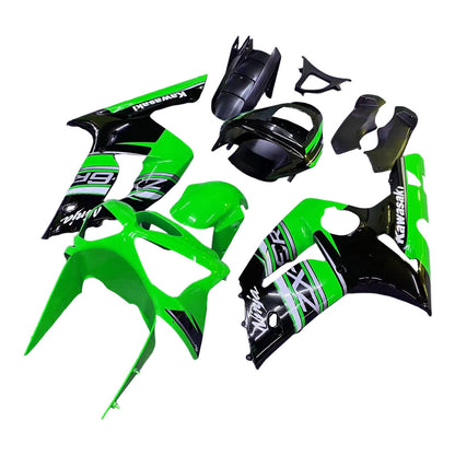 2003-2004 Kawasaki ZX6R 636 Fairing Kit Bodywork Plastic ABS