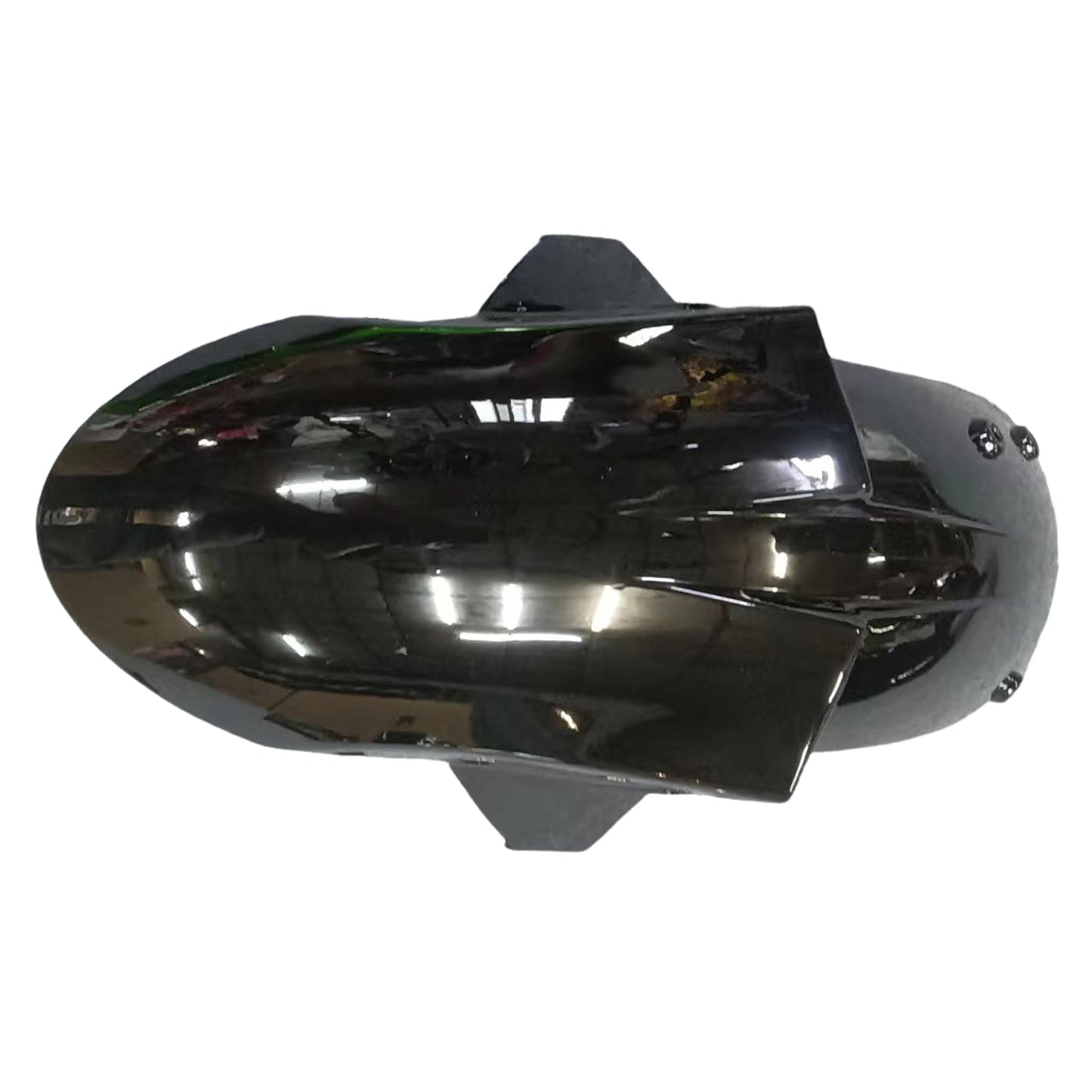 2005-2006 Fairings Kawasaki ZX6R 636 Black & Green Flame Ninja  Generic