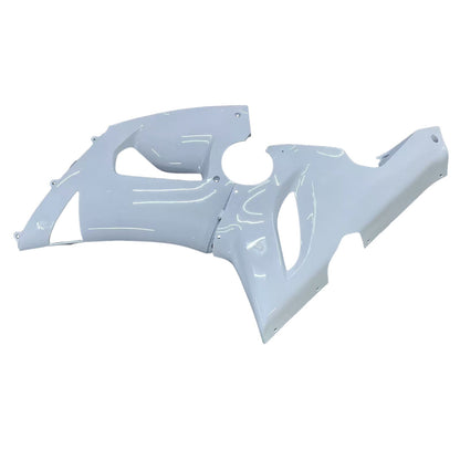 2005-2006 Fairings Kawasaki ZX6R 636 White ZX6R Ninja Generic