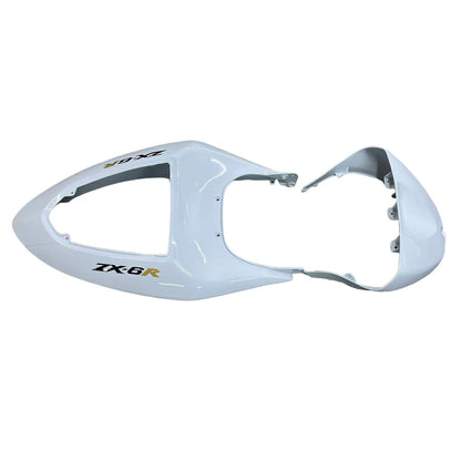 2005-2006 Fairings Kawasaki ZX6R 636 White ZX6R Ninja Generic
