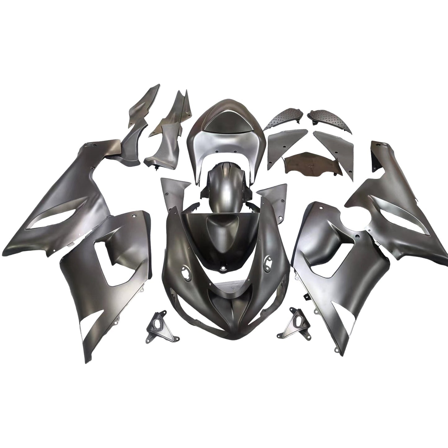 2005-2006 Kawasaki ZX6R 636 Fairing Kit Bodywork Plastic ABS