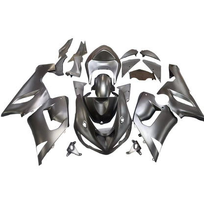 2005-2006 Kawasaki ZX6R 636 Fairing Kit Bodywork Plastic ABS