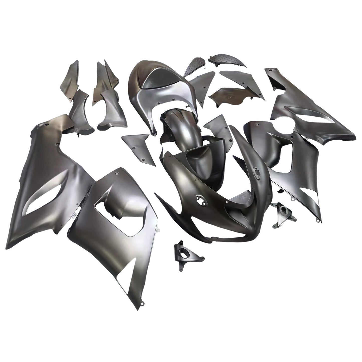 2005-2006 Kawasaki ZX6R 636 Fairing Kit Bodywork Plastic ABS