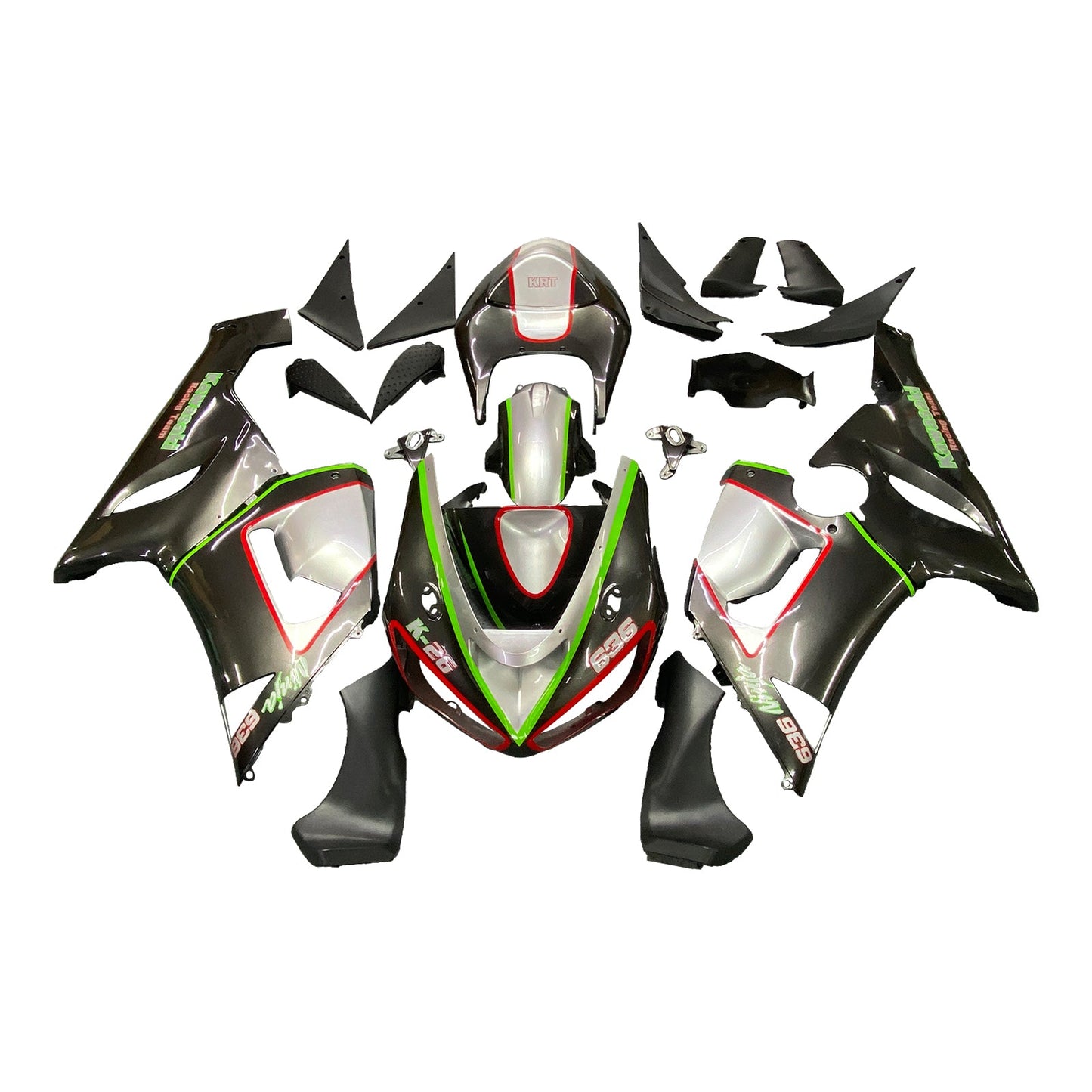 2005-2006 Fairing Kit For Kawasaki ZX6R 636 Generic