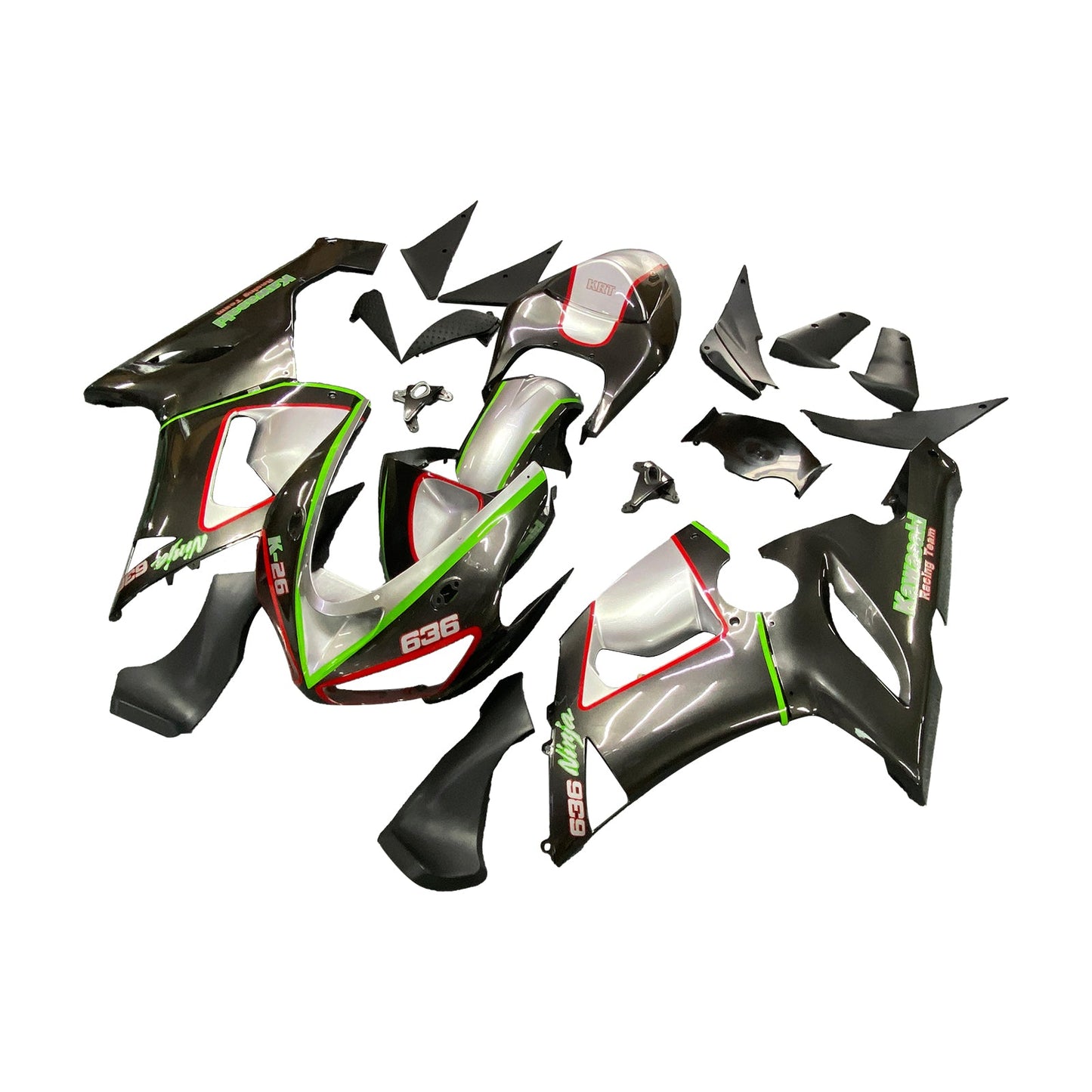 2005-2006 Fairing Kit For Kawasaki ZX6R 636 Generic