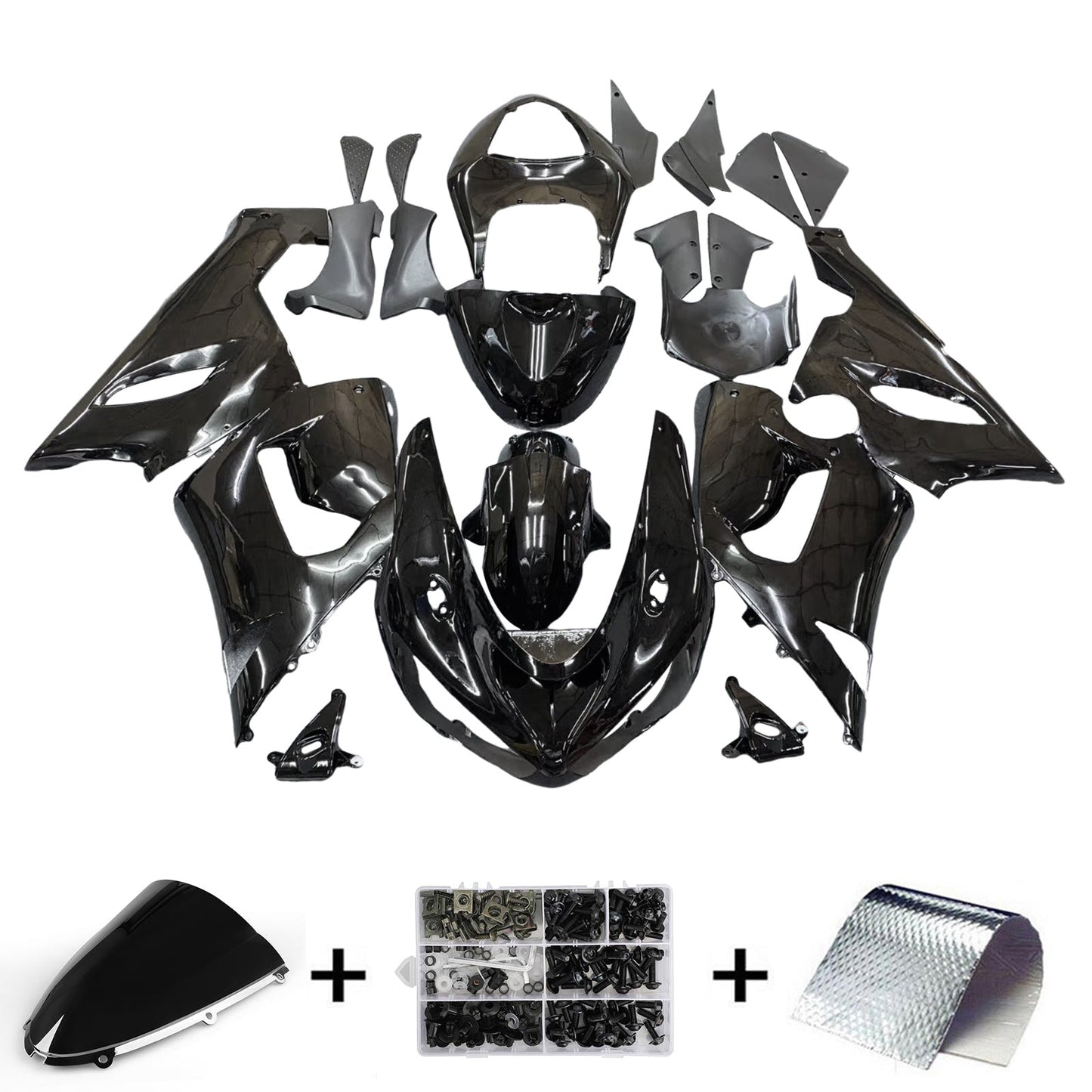 2005-2006 Fairing Kit For Kawasaki ZX6R 636 Generic
