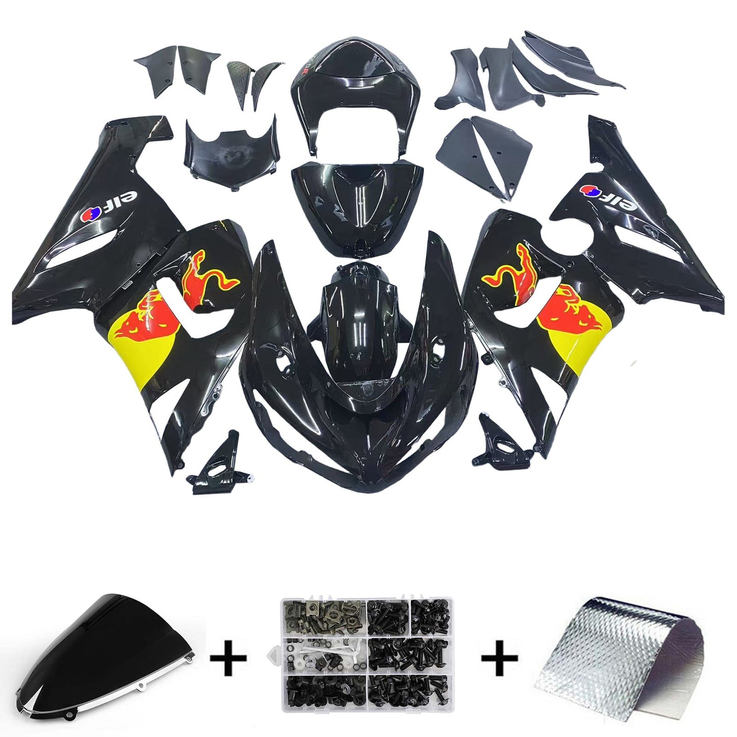 2005-2006 Fairing Kit For Kawasaki ZX6R 636 Generic
