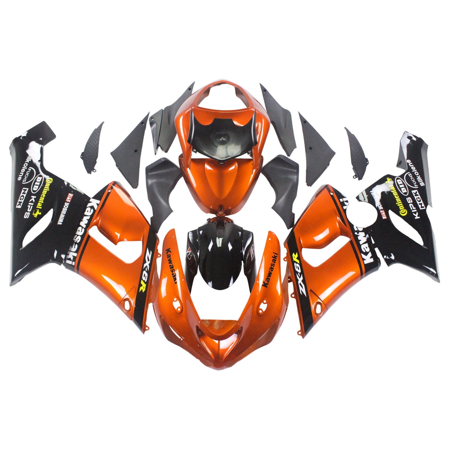 2005-2006 Fairing Kit For Kawasaki ZX6R 636 Generic