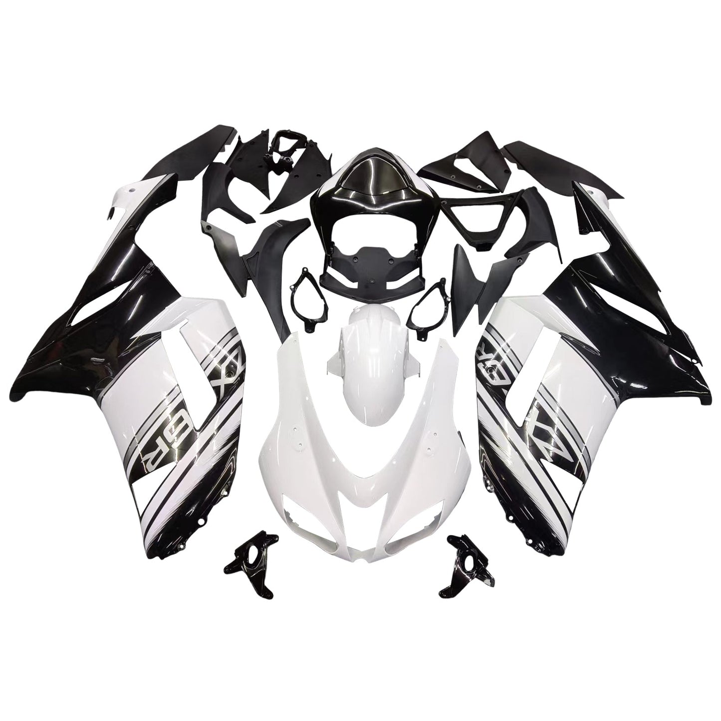 2009-2012 Kawasaki ZX6R 636 Fairing Kit Bodywork Plastic ABS