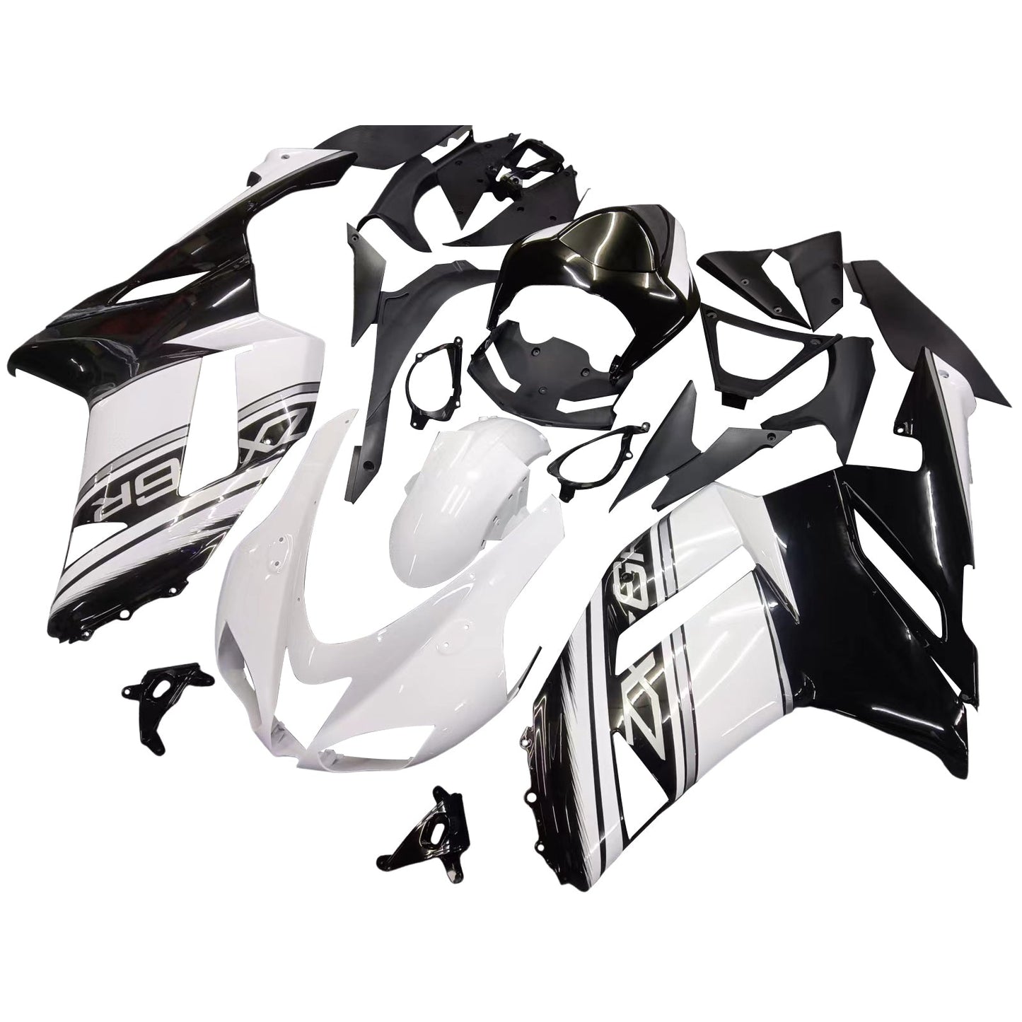 2009-2012 Kawasaki ZX6R 636 Fairing Kit Bodywork Plastic ABS