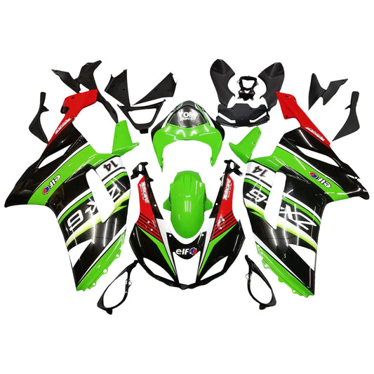 2007-2008 Kawasaki ZX6R 636 Fairing Kit Bodywork Plastic ABS