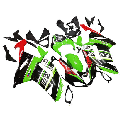 2007-2008 Kawasaki ZX6R 636 Fairing Kit Bodywork Plastic ABS